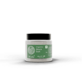Natural Black Salt | Kala Namak | Mineral Rich | Flavour Enhancer | 50g
