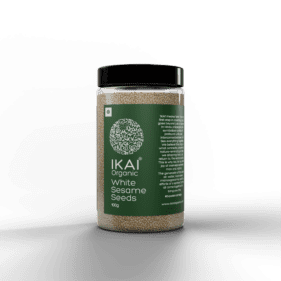 Organic White Sesame Seeds | Safed Til | Healthy Seeds | Good Fats | 100g
