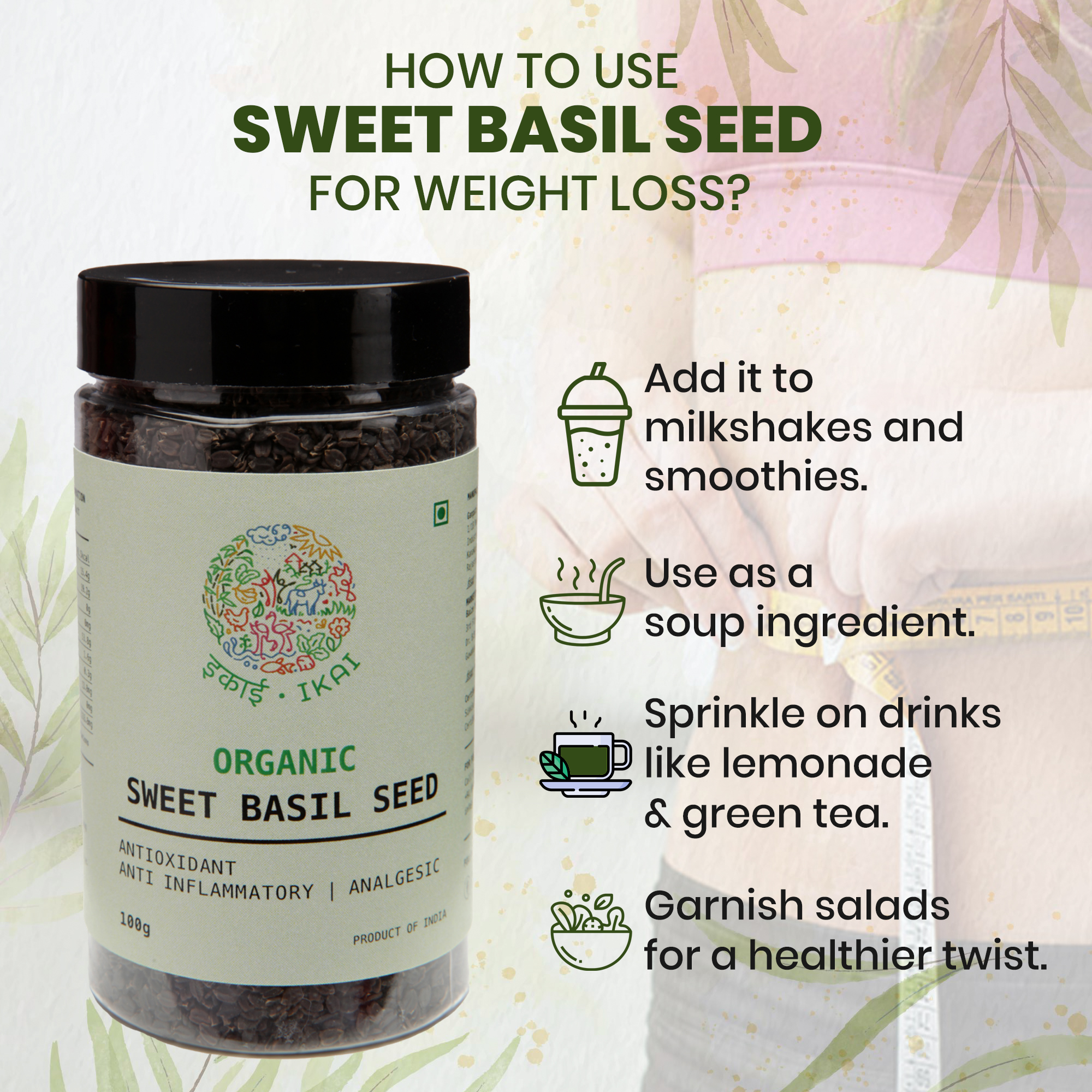 Buy Organic Sweet Basil Seed Online Best Brand for Organic Products