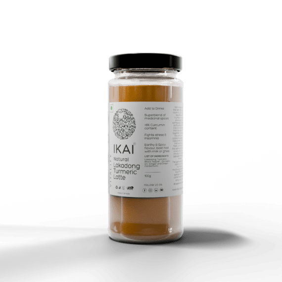 Lakadong Turmeric Latte - Left Side