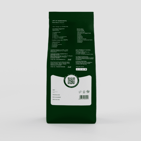 Black Chana - Back Side