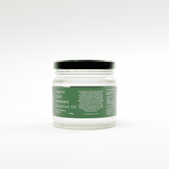 Cold Pressed Coconut Oil - Front Side 3