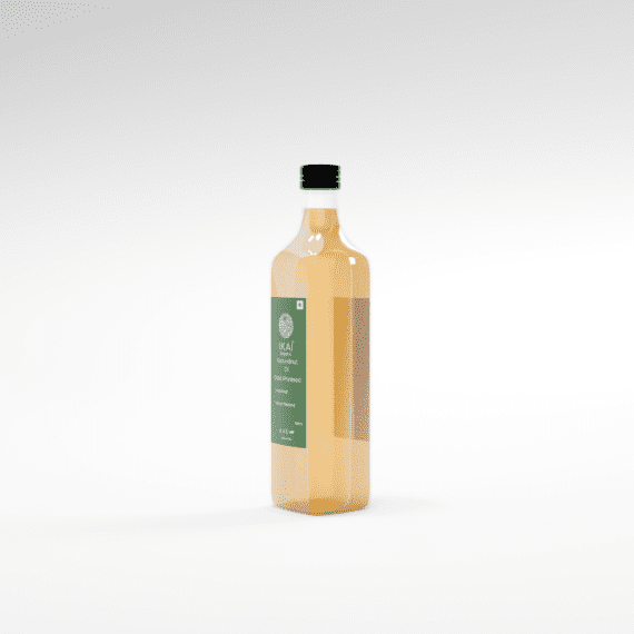 Organic Groundnut Oil (500ml) - Front Side 3