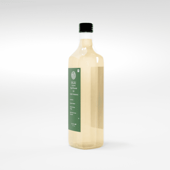Organic Sunflower Oil (1000ml) - Front Side 3