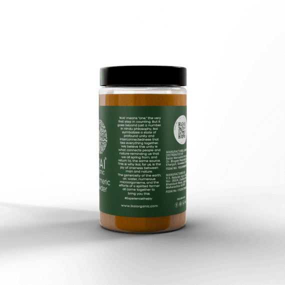Organic Turmeric Powder - Front Side 3