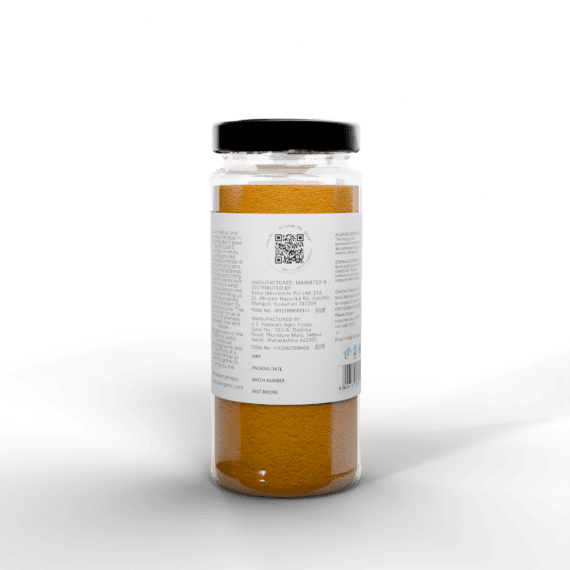 Lakadong Turmeric - Back Side