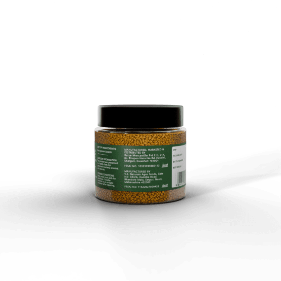 Fenugreek Seeds - Back Side