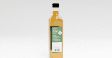 Organic Groundnut Oil (500ml) - Back Side