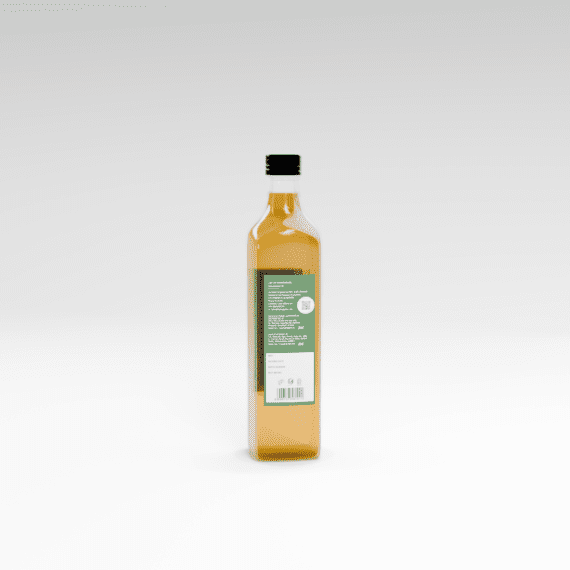 Organic Groundnut Oil (500ml) - Back Side