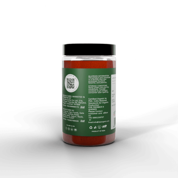 Red Chilli Powder - Back Side