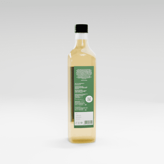 Organic Sunflower Oil (1000ml) - Back Side