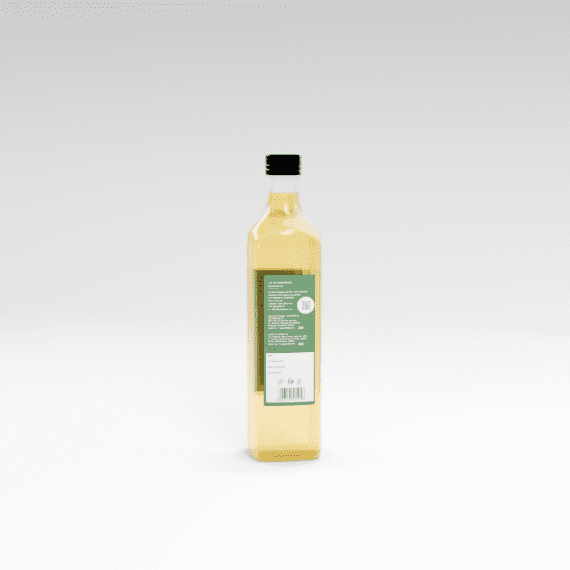 Organic Sunflower Oil (500ml) - Back Side