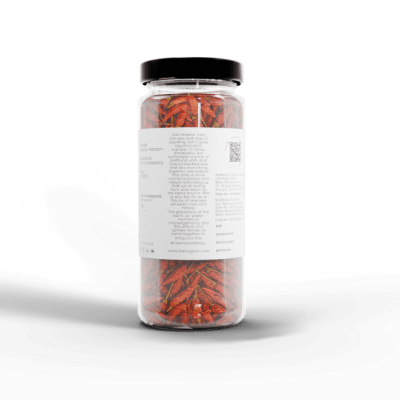 Bird’s Eye Chilli bottle image - Left side