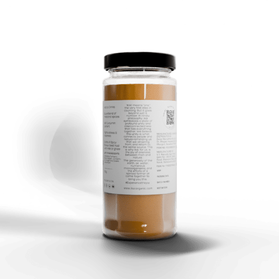 Lakadong Turmeric Latte - Back Side 2