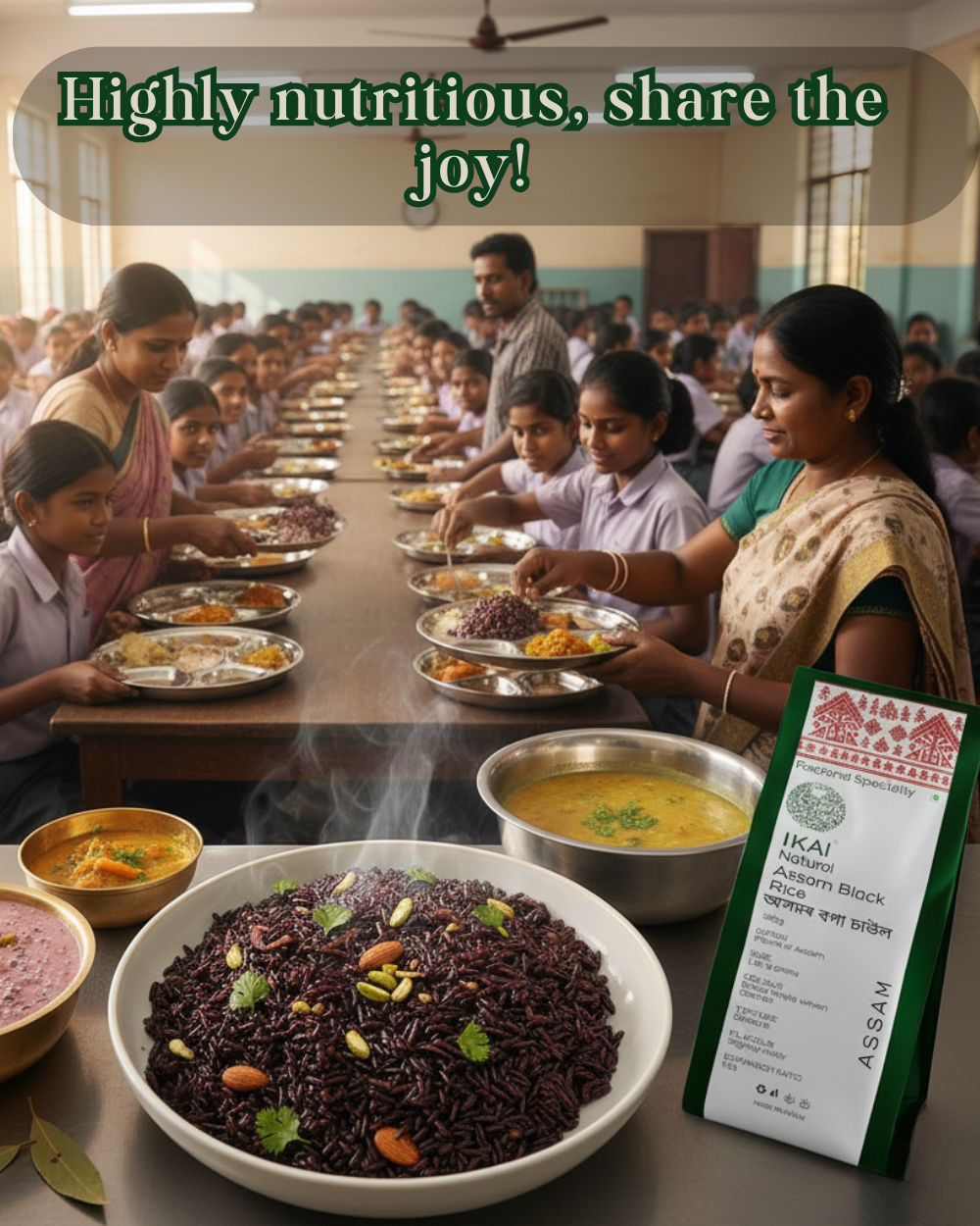 Assam Black Rice - Ikai