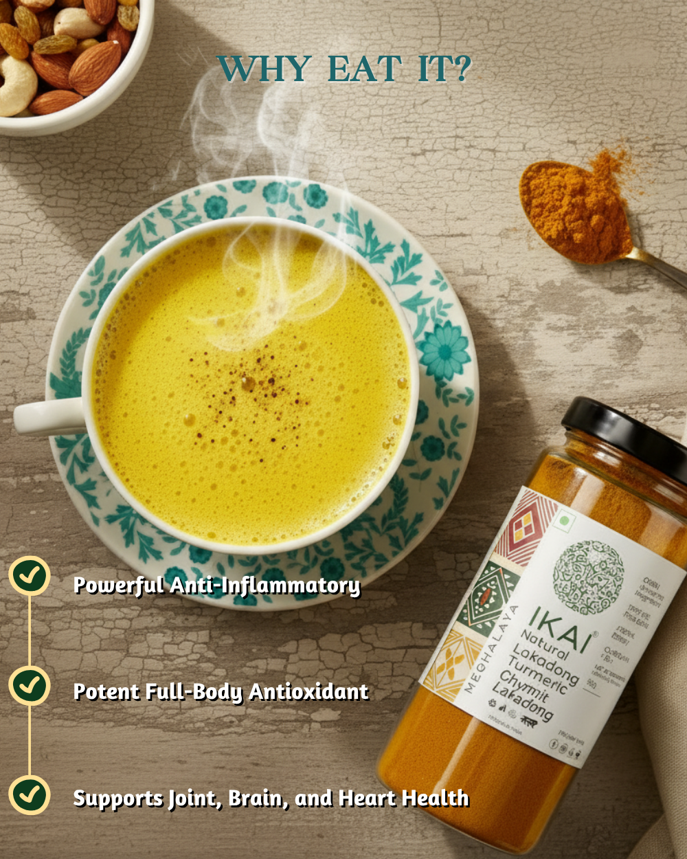 Ikai Natural Lakadong Turmeric