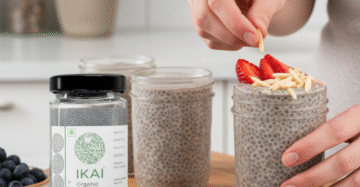 Organic Sweet Basil Seeds Sabja - Ikai