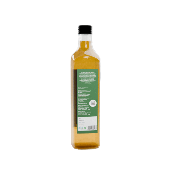 Organic Groundnut Oil | Cold Pressed | Wood Pressed | Unrefined | 1000ml
