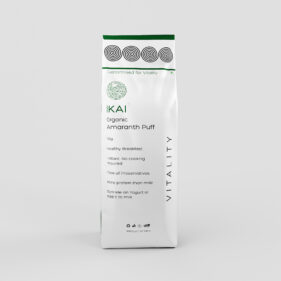 Organic Amaranth Puff | Roasted Ramdana/Rajgira | Customised for Vitality | Fast Friendly | 150g
