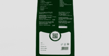 Whole Moong Dal - Back Side