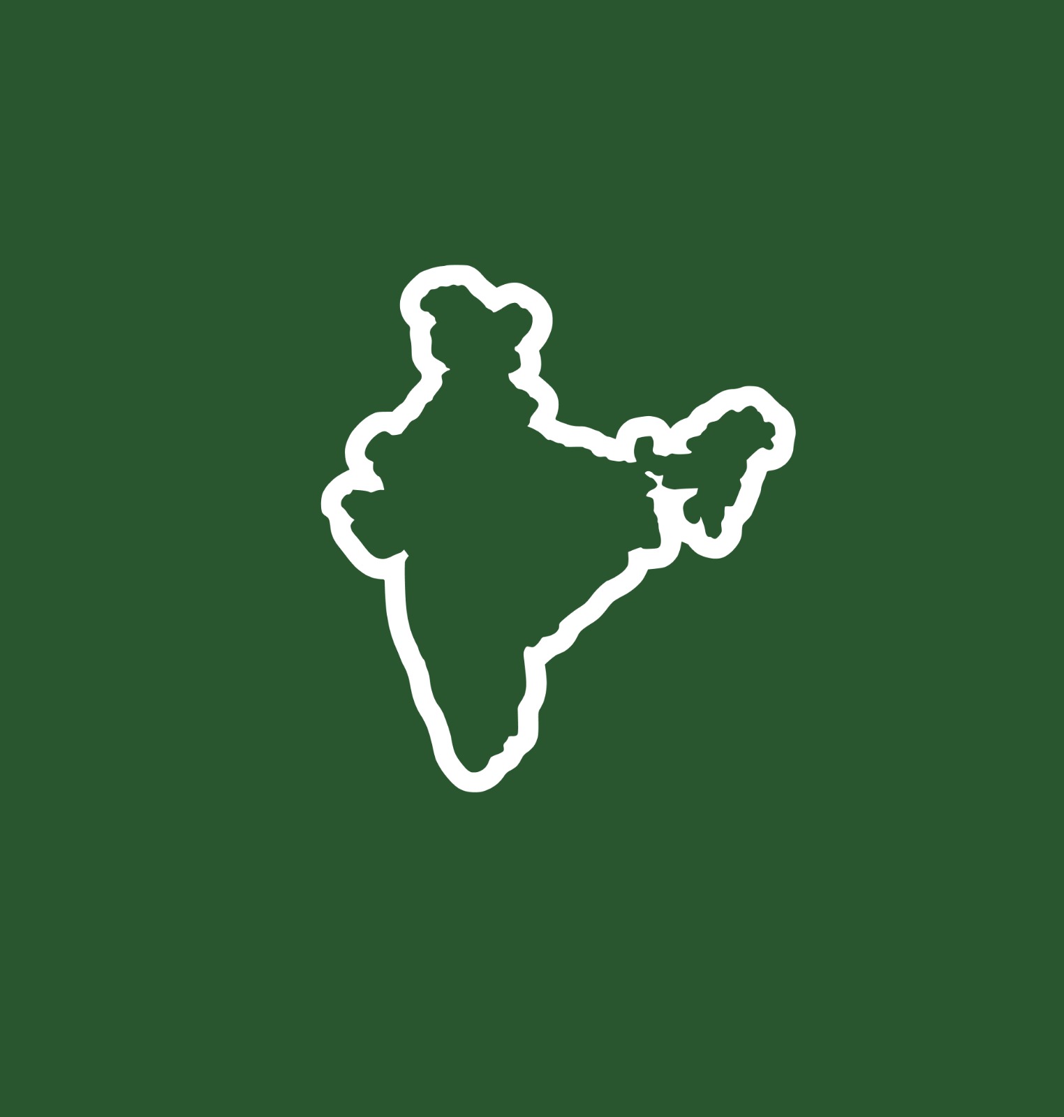 India map outine image