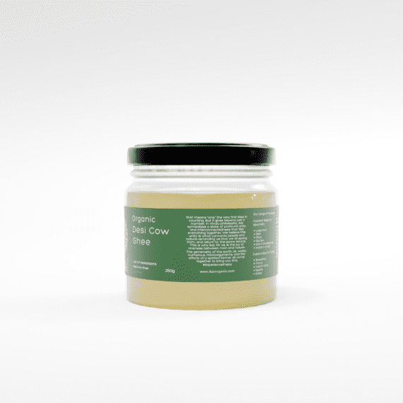 Desi cow ghee - Front Side 3