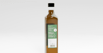 Organic Sesame Oil - Back Side