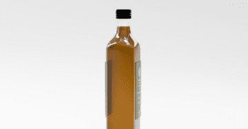 Organic Sesame Oil - Right Side