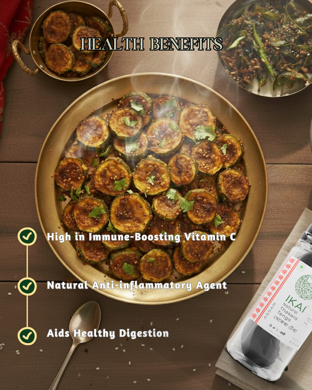 Natural Thekra Tenga Regional Speciality-Assam - Ikai