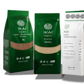 Sattvik Essentials Vrat Combo- Organic Kuttu/Buckwheat Groats, Organic Quinoa,Organic Amaranth Puff